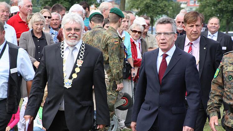 Der Minister kommt