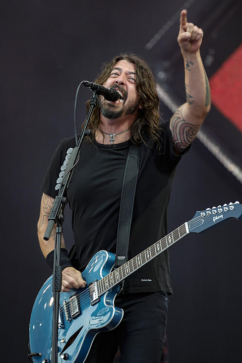 Die Foo Fighters bei Rock im Park 2018.