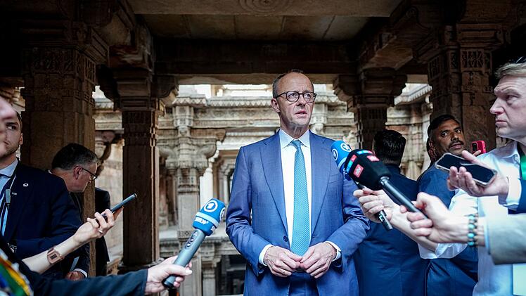 Bundeskanzler Merz in Indien