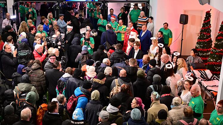 Weihnachtsfeier f&uuml;r Berliner Obdachlose
