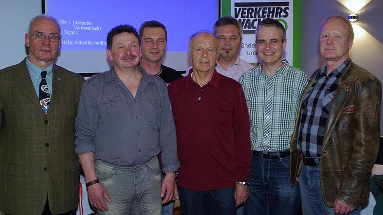 Das Team der Gebietsverkehrswacht.Foto: Winfried Ehling