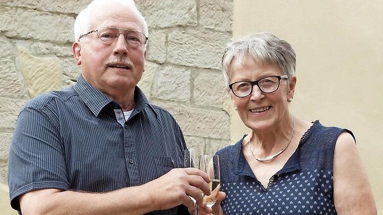 Seit 50 Jahren verheiratet: Georg und Elisabeth Zimmermann &nbsp; Foto: heki