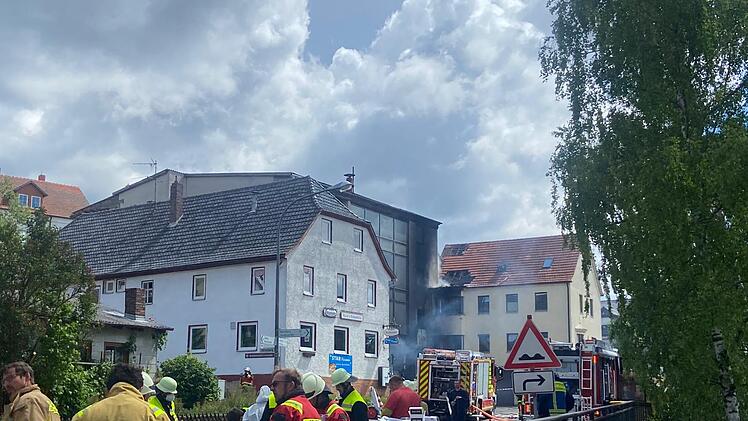 Brand in Brauerei bei Untersiemau