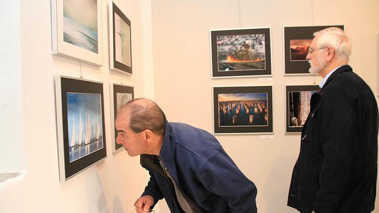 Die unterfränkische Amateurfotografie ist auf einem hohen Niveau. Die Besucher können sich davon überzeugen. Foto: Heike Beudert