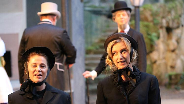 Die Bayerische Rundschau hatte ihre Leser zu "Dr. Jekyll und Mr. Hyde" an die Naturbühne Trebgast eingeladen. Foto: Jürgen Gärtner