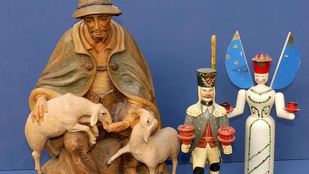 Das Museum Obere Saline zeigt in Kooperation mit dem Bamberger Krippenmuseum die weihnachtliche Sonderausstellung "K&ouml;nige und Hirten - wo gehen sie hin? Krippen- und Weihnachtsdarstellungen".