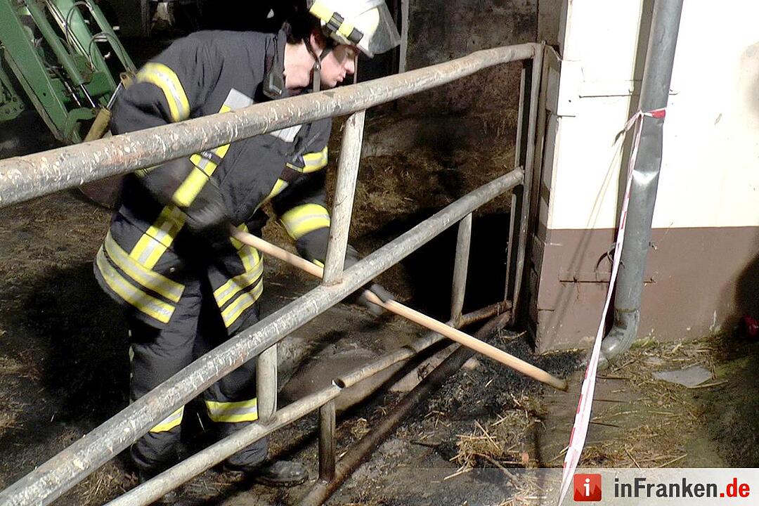 Brand in landwirtschaftlichem Betrieb in Wagenhausen