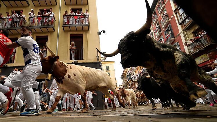 &laquo;Sanfermines&raquo;-Fest in Pamplona