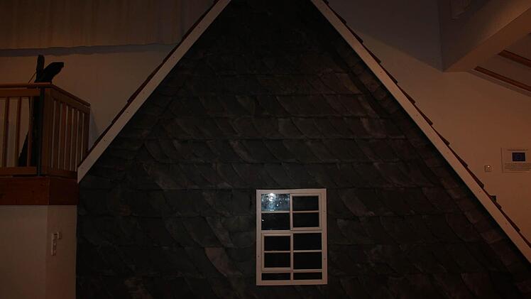 Der Giebel des Hauses  Foto: Veronika Schadeck