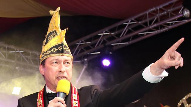 Thomas Eck, Pr&auml;sident der Coburger NarrhallaFoto: Michael Stelzner