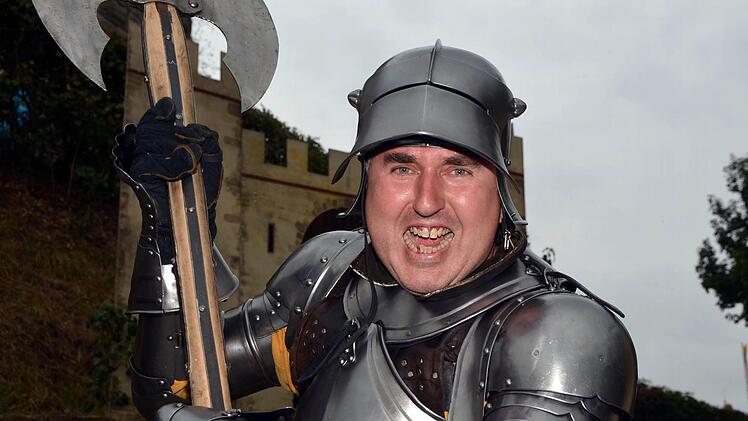 Die Ritter sind kampfeslustig. Foto: Peter Rauch