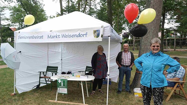 Auch der Seniorenbeirat war vor Ort.    Foto: Richard Sänger
