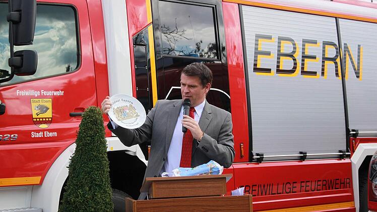 Impressionen vom Sommerfest der Eberner Feuerwehr. Foto: Katharina Becht