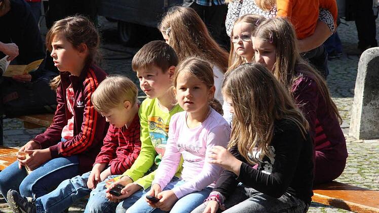 Kinderfest auf dem Anger.Foto: Dieter Britz