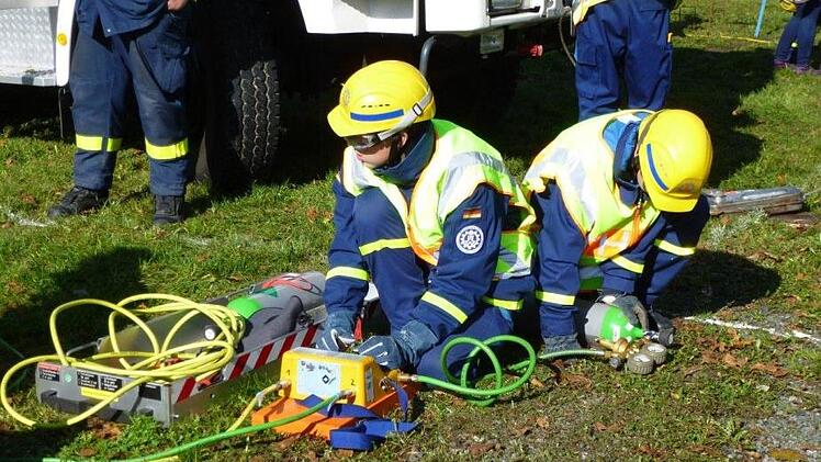 Impressionen vom THW-Wettkampf. Foto: Haju Badura