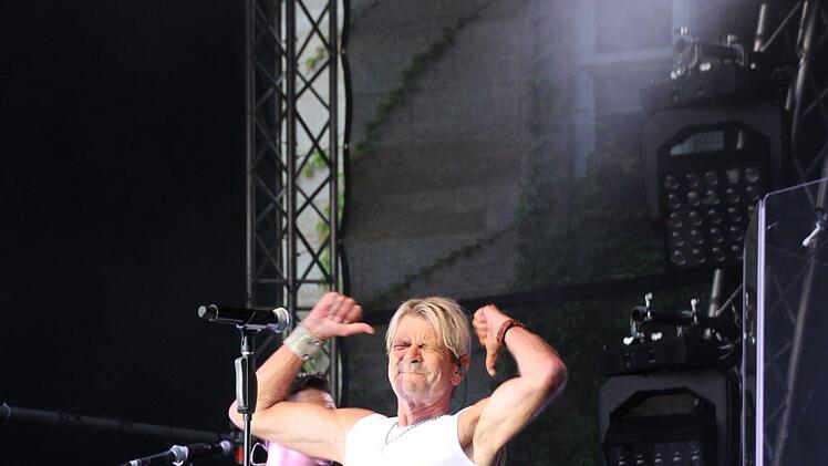 Matthias Reim beim Konzert in TambachMarieke Fiala