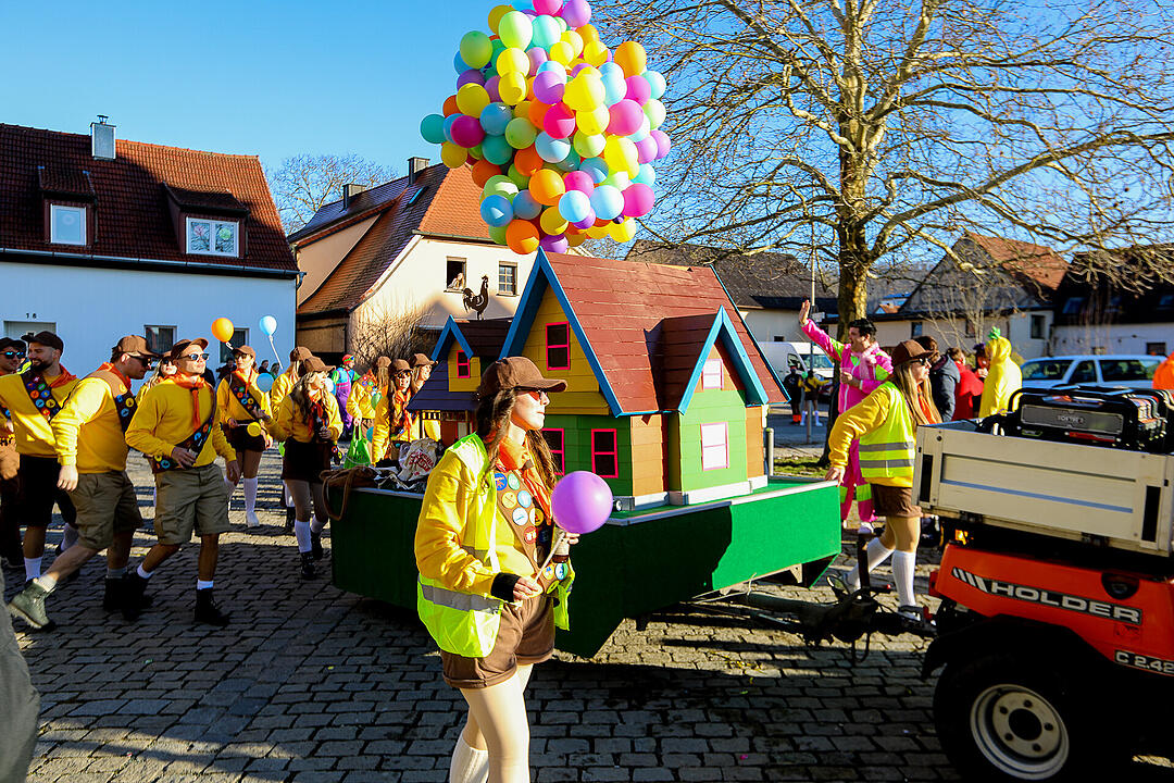 Fasching in Sand am Main!