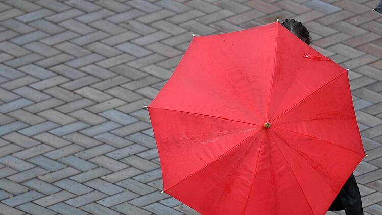 Einen Regenschirm könnte in der Nacht auf Donnerstag hilfreich sein. Symbolbild: Ralf Hirschberger/dpa