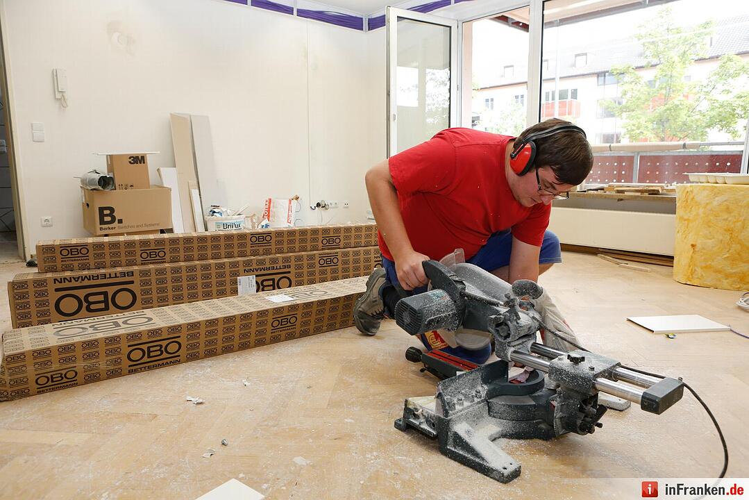 Die Arbeiten für das Balkanzentrum in Bamberg laufen.