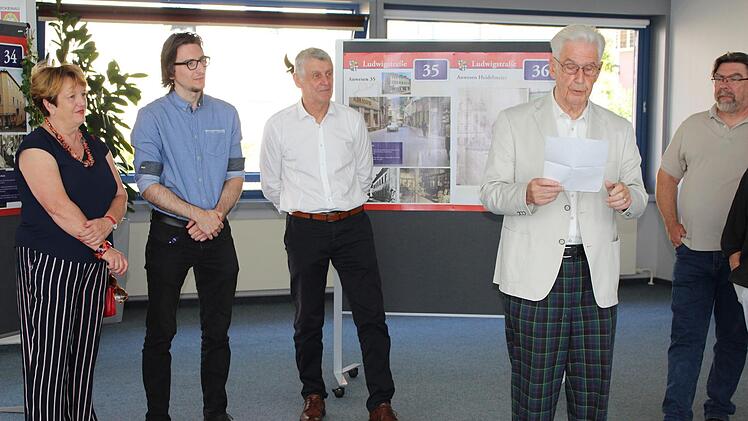 Eröffnung der Ausstellung "Ludwigstraße - früher und heute" am 29. Juni 2019 in Bad Brückenau Foto: Julia Raab