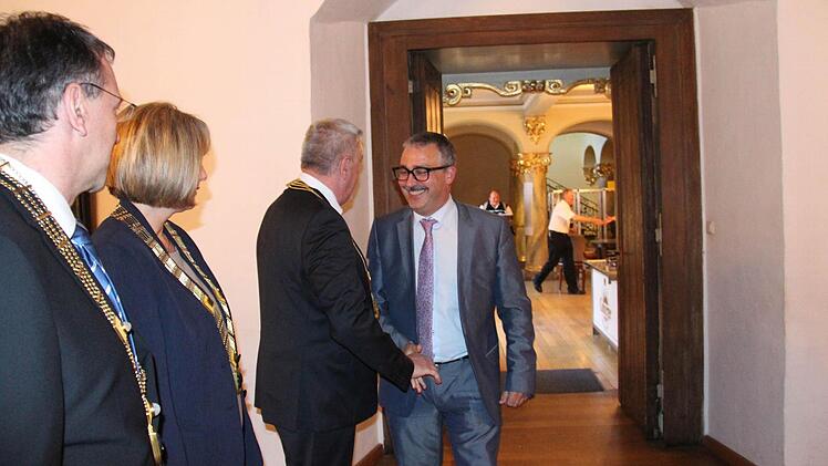 Auch der Coburger Schenker-Chef Harald Scheler war eingeladen.