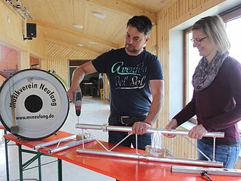 Jens Müller und Carmen Stöcker freuen sich auf das Kreismusikfestival. Foto: Veronika Schadeck