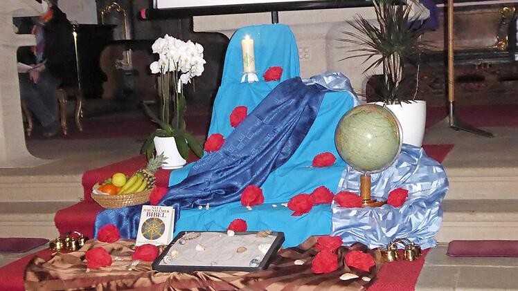 Im Zeichen von Vanuatu stand der Weltgebetstag - hier in der Kirche in Kirchehrenbach.