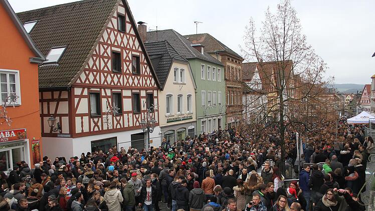 Der Heilige Frühschoppen - hier ein Archivbild aus dem Jahr 2019 - wird aufgrund der Corona-Pandemie auch 2021 nicht stattfinden.