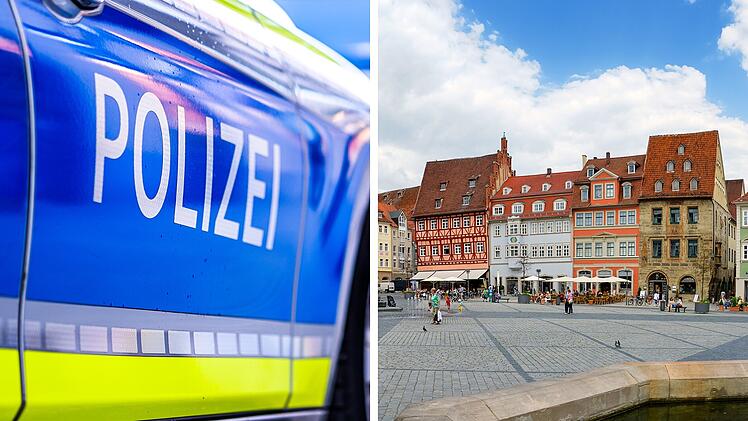 Coburg: Furchteinfl&ouml;&szlig;ender Mann randaliert in Innenstadt - Polizeieinsatz