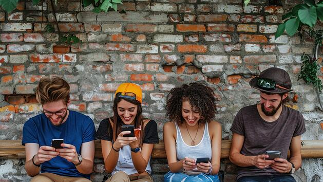 Handynutzung, Social Media, Beziehungen, Zwischenmenschlichkeit, Technik, Internet, User