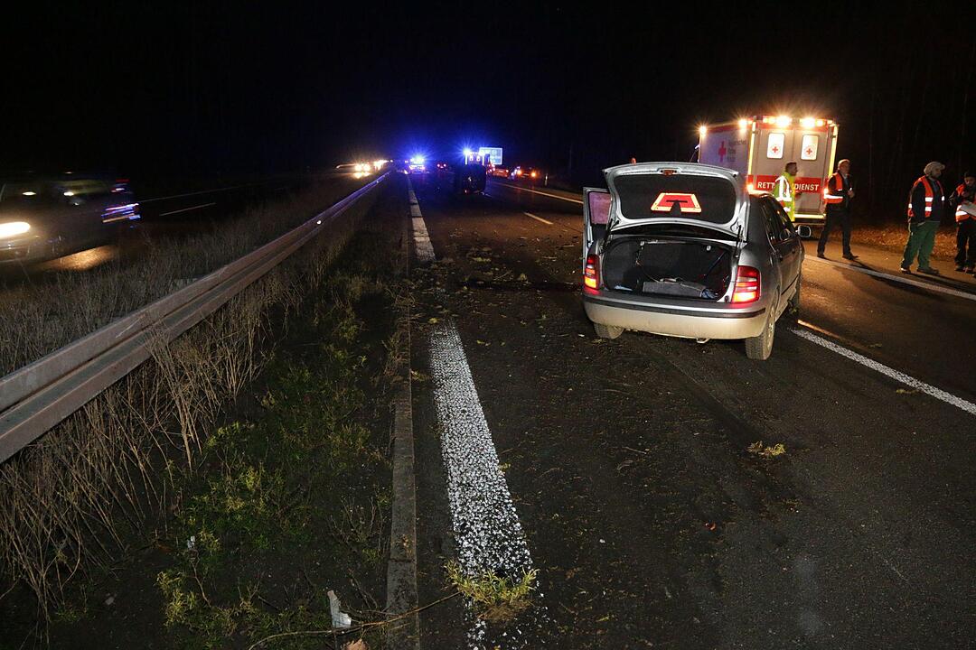 Zwei Unfälle auf A73 mit sechs Verletzten