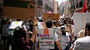 Generalstreik in Portugal