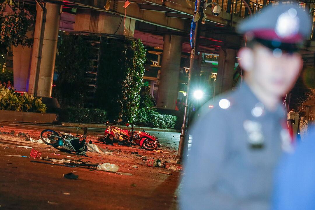 Scores of casualties reported as explosion rocks central Bangkok