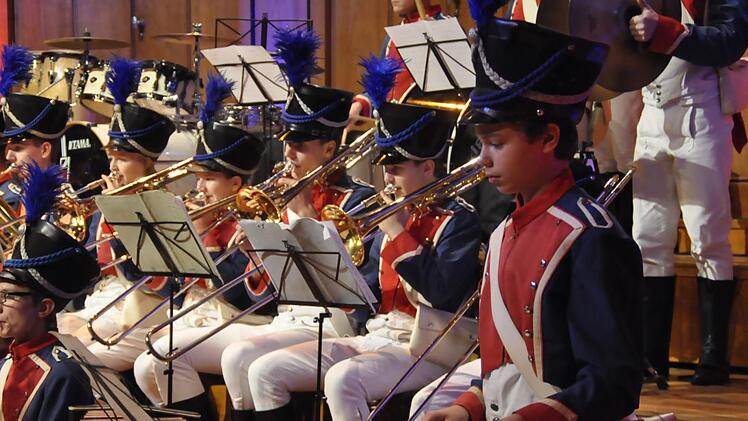 Konzertante Musik, die einen als Zuhörer im Herzen berührt - so kennt man die Musiker des Jugendmusikkorps beim Elternkonzert. Foto: Peter Klopf