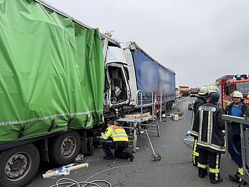 A3-Unfall mit Schwerverletztem: Feuerwehr mit enttäuschter Bilanz