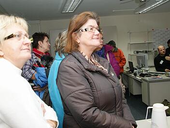 Redaktionsfrühstück in Hammelburg.  Fotos: Kerstin Väth und Arkadius Guzy