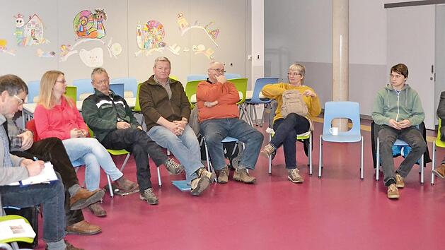 In einem dritten Workshop konkretisierten die Teilnehmer die Projekte f&uuml;r Ebern.  Foto: Paula Guggenberger/"landimpuls"