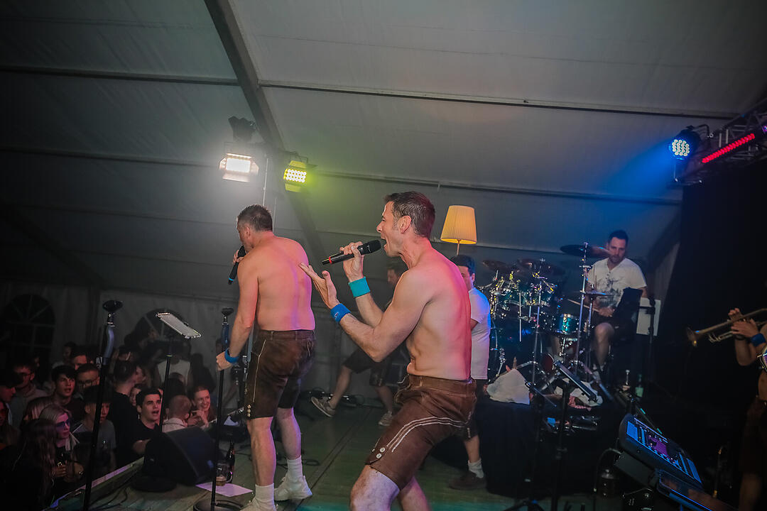 Es herrschte beste Stimmung beim Bierfest!