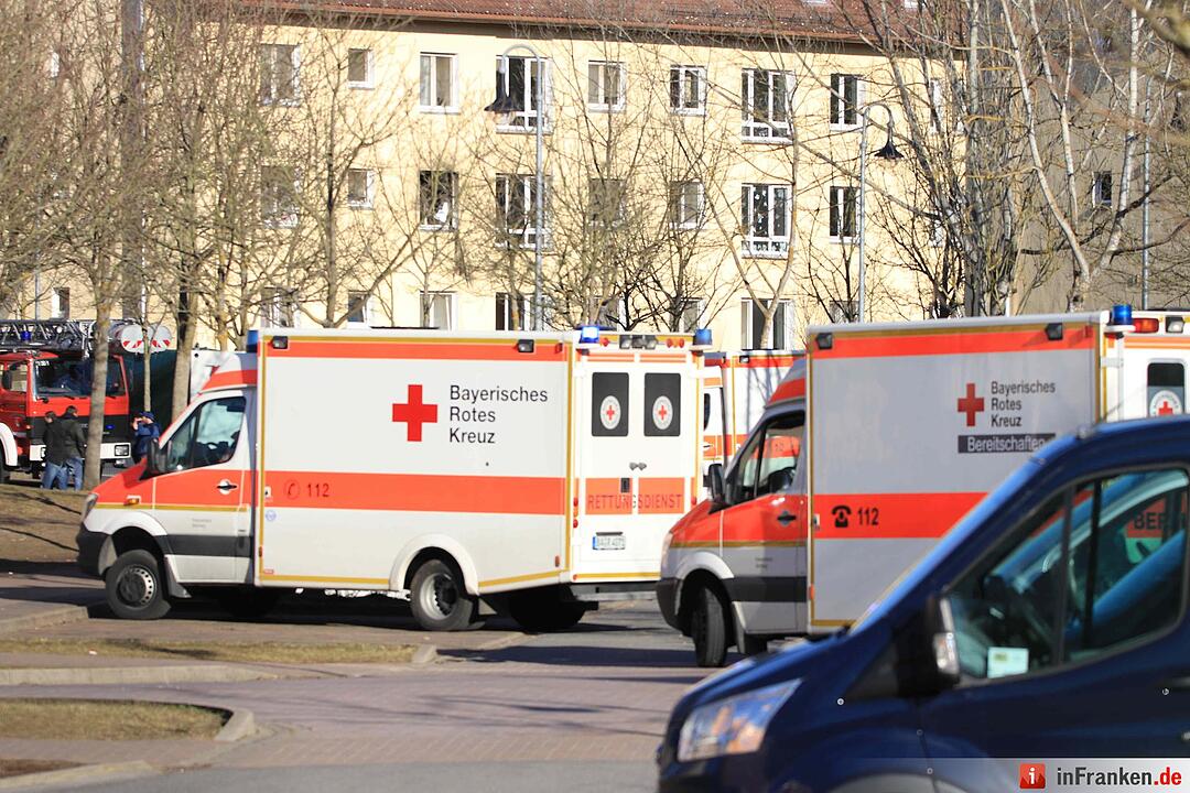 Brand in Bamberg-Ost: Drei Verletzte