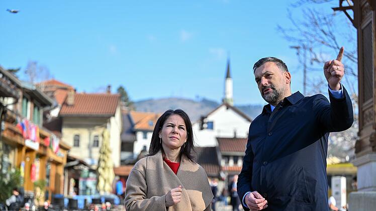 Baerbock besucht Bosnien-Herzegowina