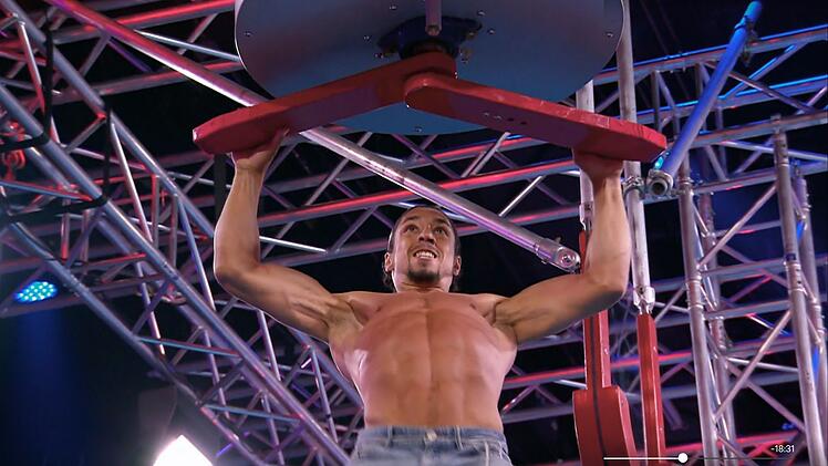 René Casselly ließ einmal mehr seine Muskeln spielen. Er hielt dem Druck stand und finishte als Viertschnellster.