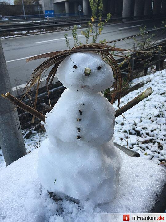 Schneemann Raum Nürnberg Foto: inFrankenPix MarkusNbg