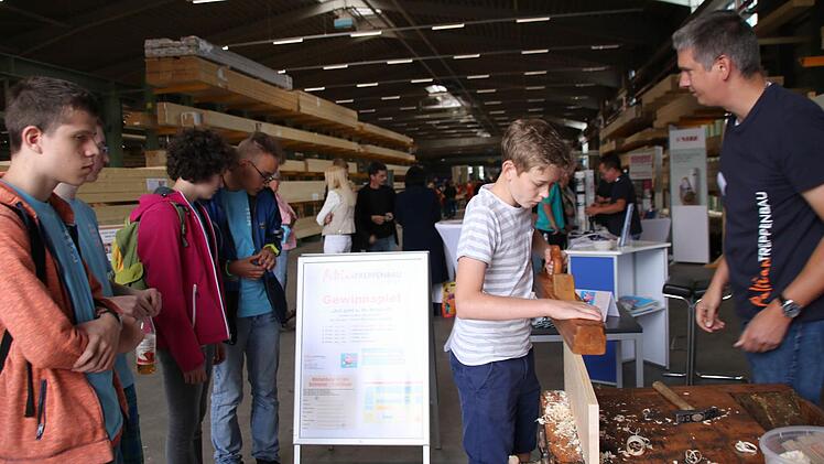 Schülerolympiade beim Handwerkertag. Foto: Heike Beudert