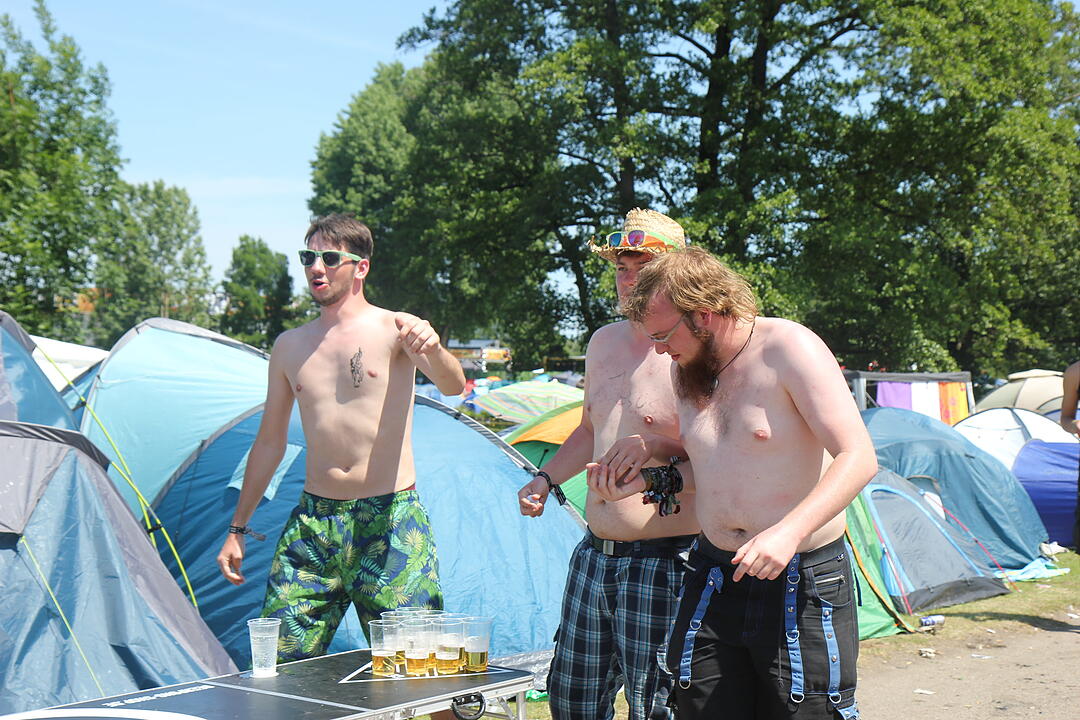 So sexy waren die Besucher am Rock im Park-Sonntag