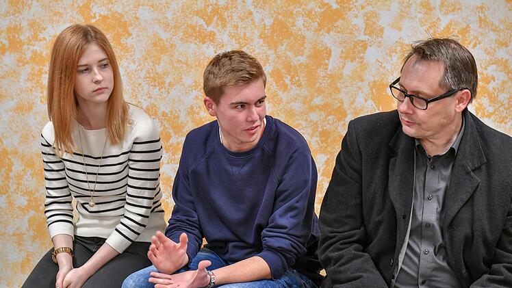Impressionen vom Besuch im neuen Stadtsteinacher Jugendtreff. Foto: Ronald Rinklef