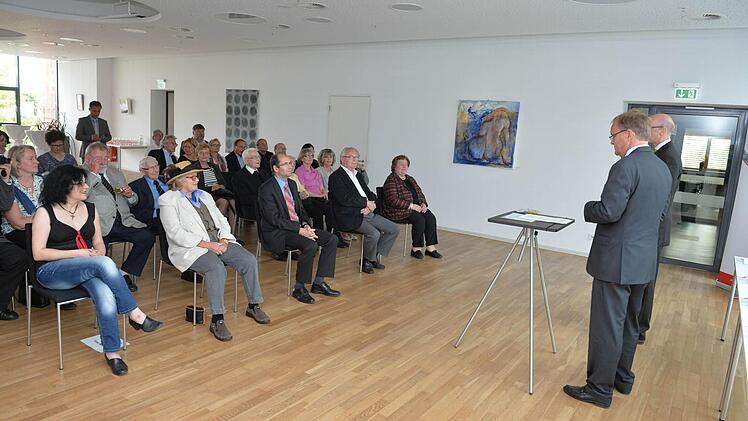 Die Verleihung fand im Tagungsraum der Mediengruppe Oberfranken statt. Foto: Ronald Rinklef