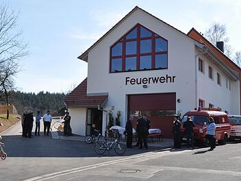 Das neue Feuerwehr- und Gemeinschaftshaus in Eschenbach. Foto: Sabine Weinbeer
