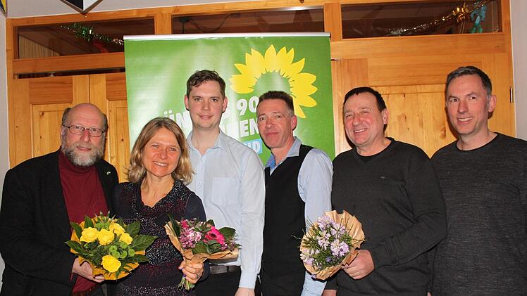 Grüne Kandidaten für Landtag und BezirkFoto: Hans Kurz