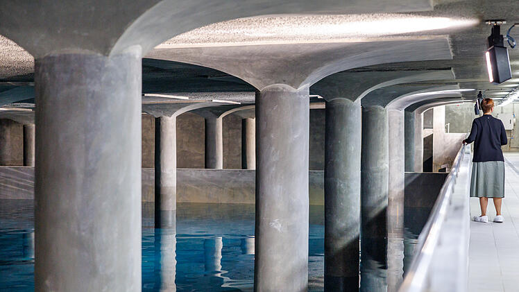 Wasserversorgung in Franken - Trinkwasser-Hochbehälter Nürnberg-Krottenbach