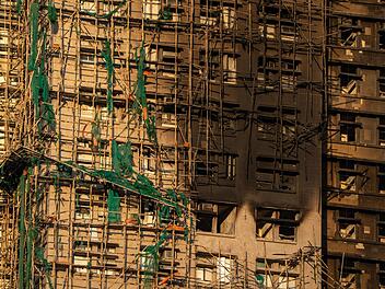 Nach Brand in Hongkong